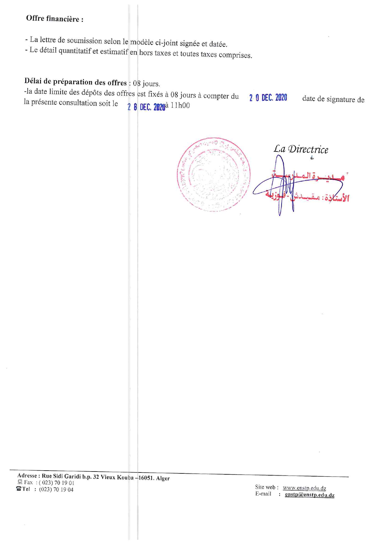 AVIS DE CONSULTATION ASSURANCE PATR page 0002
