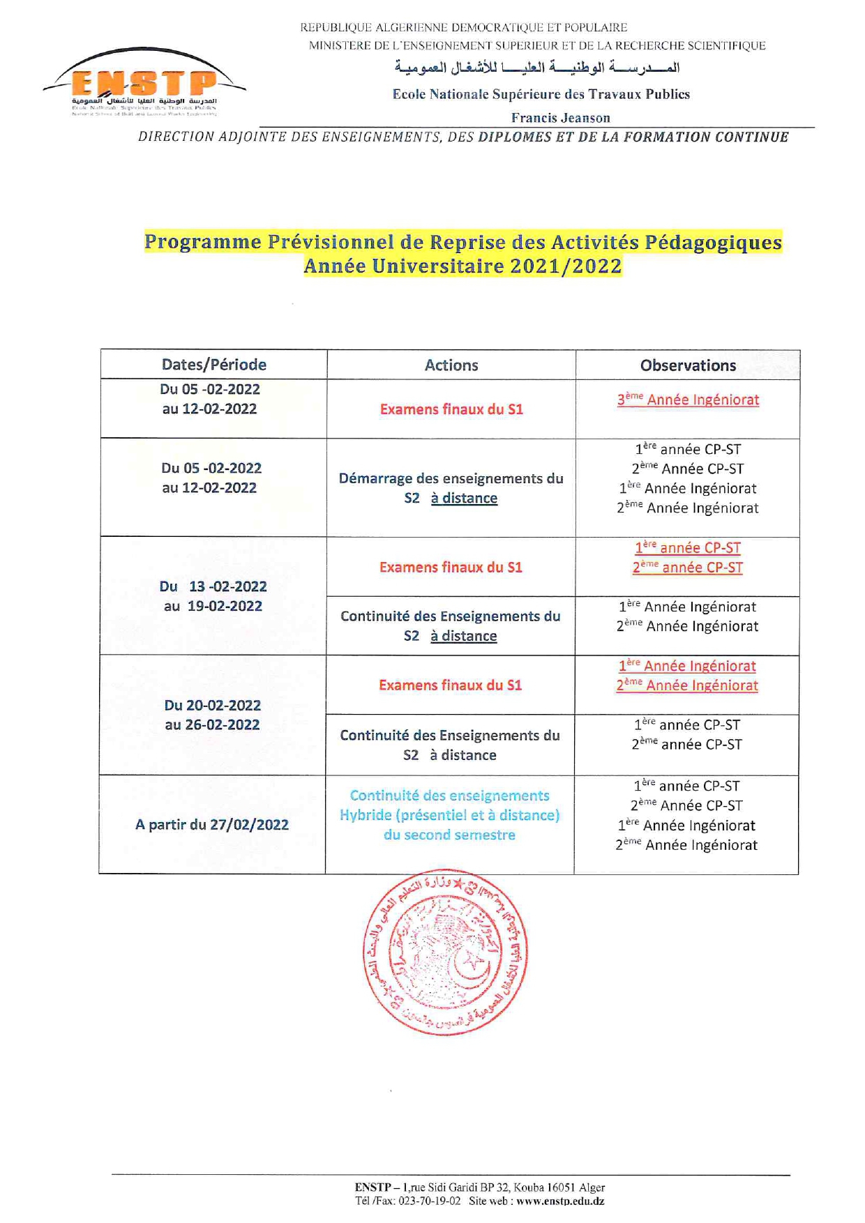 planning prvisionnel 31 01 2022